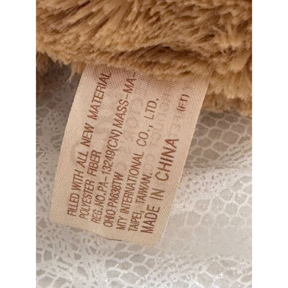 Dan Dee Plush Teddy Bear Stuffed Animal Toy Brown Shaggy  Brown Shower Gift - Picture 5 of 7